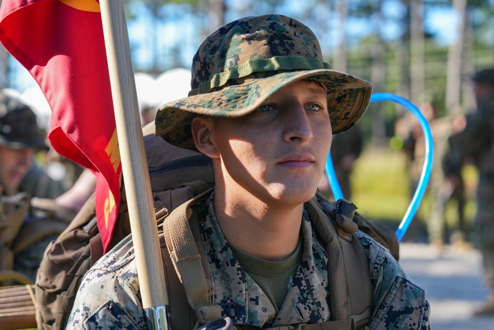 Combat Logistics Battalion 2 Conducts a 9.3-Mile Hike