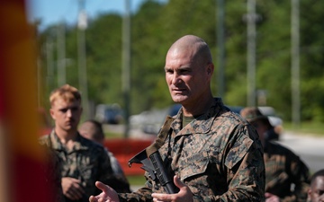 Combat Logistics Battalion 2 Conducts a 9.3-Mile Hike