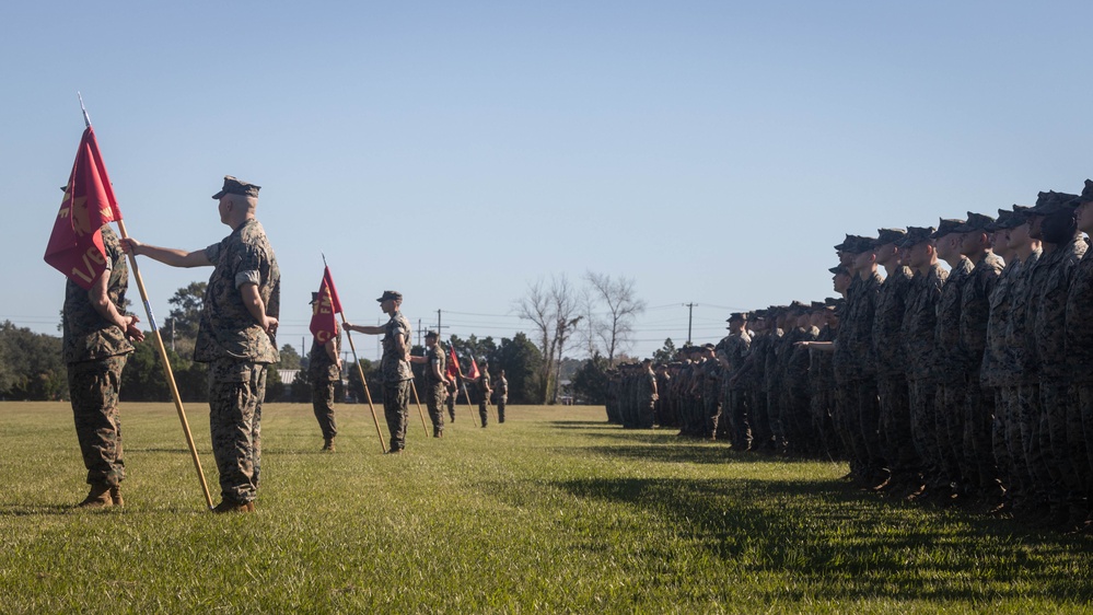 Upholding Tradition: 1st Battalion, 6th Marine Regiment, 2d Marine Division Relief and Appointment