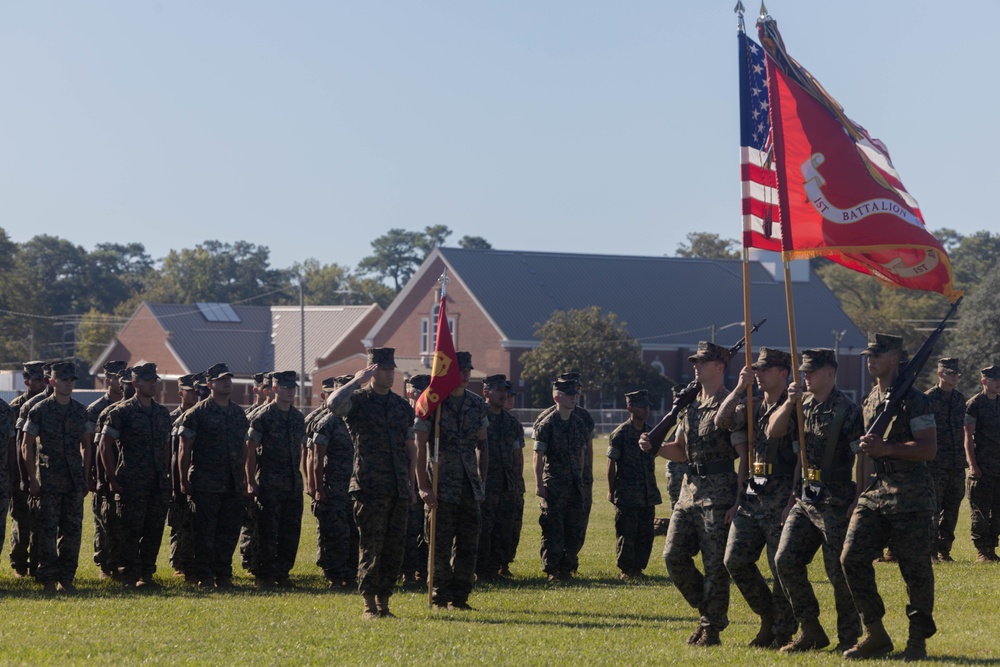 Upholding Tradition: 1st Battalion, 6th Marine Regiment, 2d Marine Division Relief and Appointment