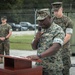 CLB-8, Company B Change of Command