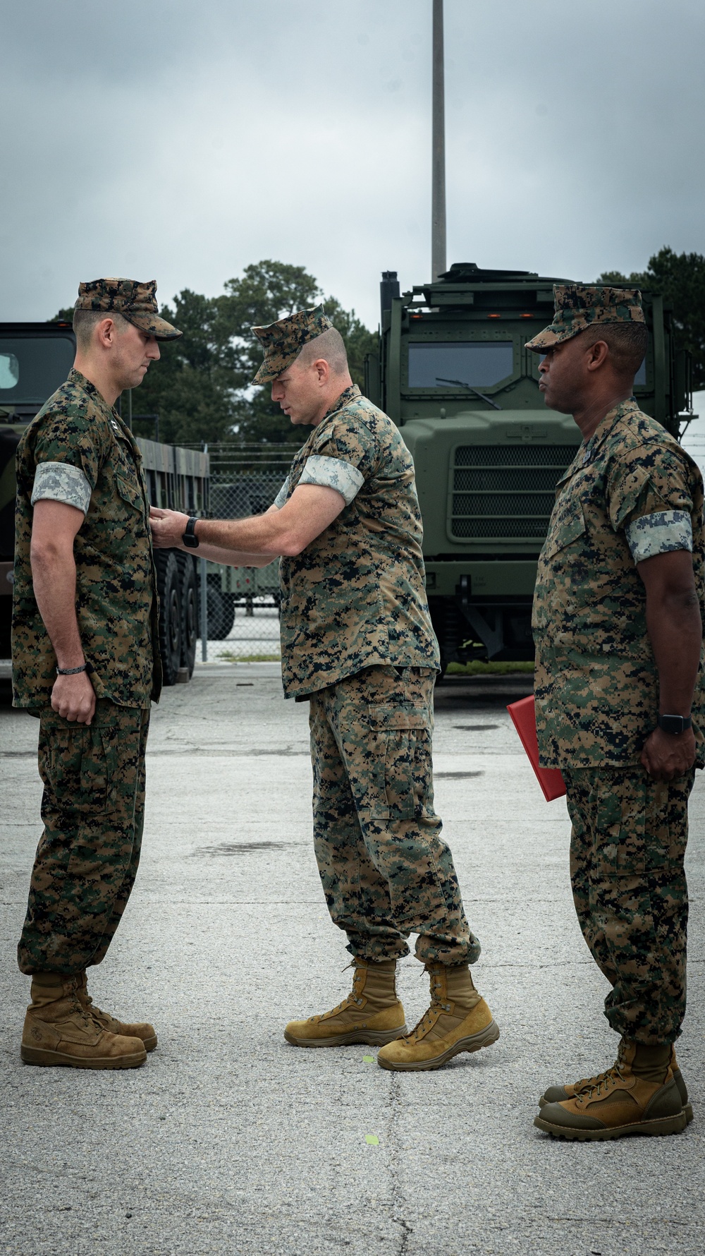 CLB-8, Company B Change of Command