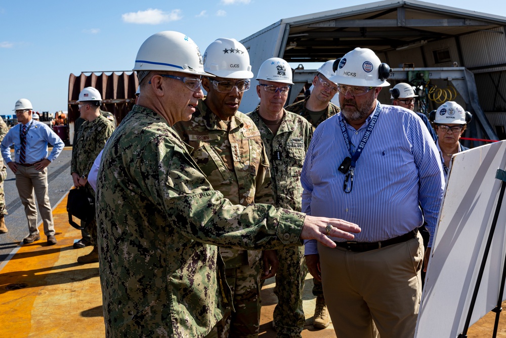 CJCS Tours PCU John. F. Kennedy