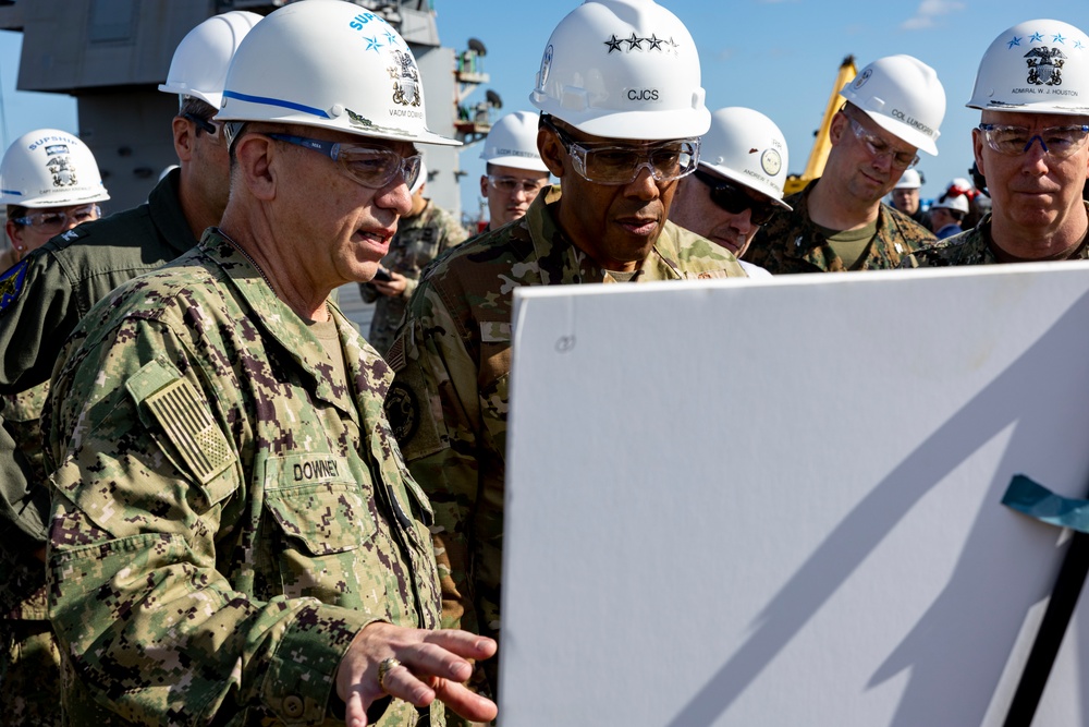 CJCS Tours PCU John. F. Kennedy