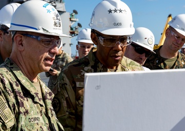 CJCS Tours PCU John. F. Kennedy