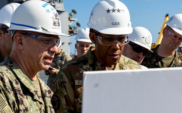 CJCS Tours PCU John. F. Kennedy