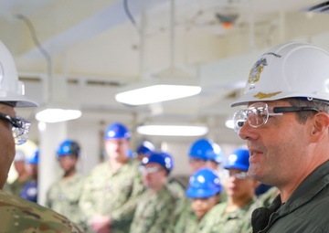 CJCS Tours PCU John. F. Kennedy