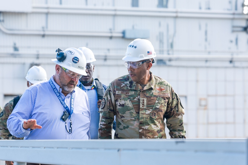 CJCS Tours PCU John. F. Kennedy