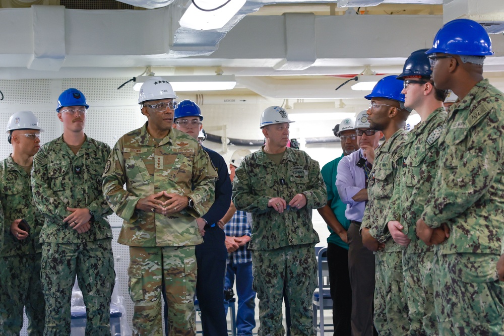 CJCS Tours PCU John. F. Kennedy