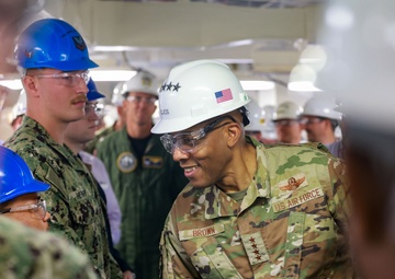 CJCS Visits PCU John F. Kennedy