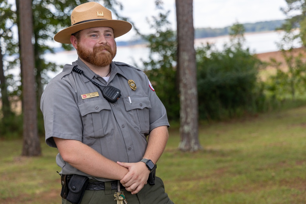 Park Ranger Mike Linville Leads Special Day Event at West Point Lake