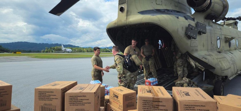 NC National Guard Responds to Tropical Storm Helene