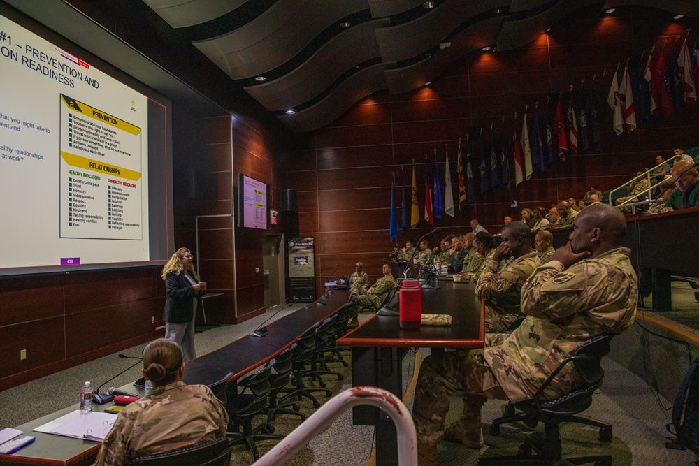 63d Readiness Division Chief of Staff Leads SHARP Training, Reinforces Army Values