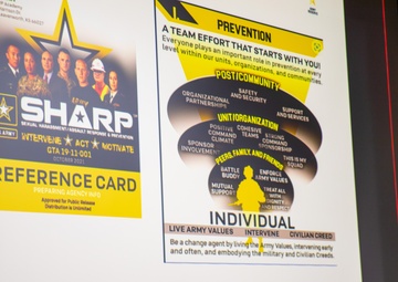 63d Readiness Division Chief of Staff Leads SHARP Training, Reinforces Army Values