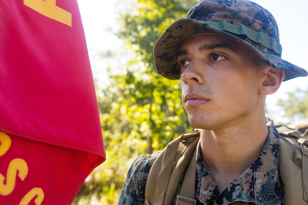 Combat Logistics Battalion 2 Conducts a 9.3-Mile Hike