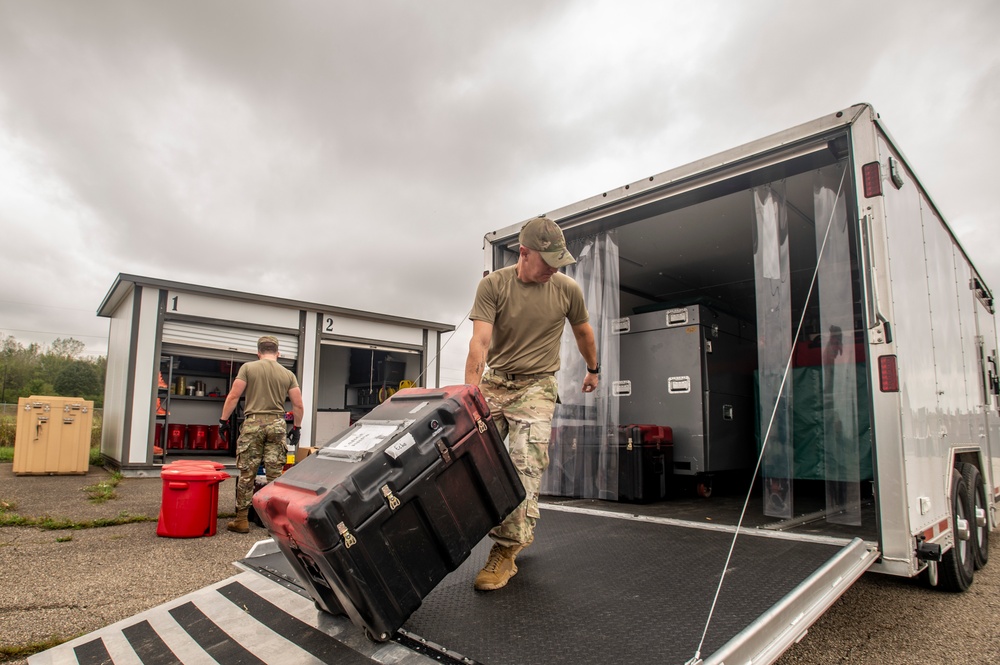 Ohio National Guard Airmen deploy to North Carolina to support Hurricane Helene recovery