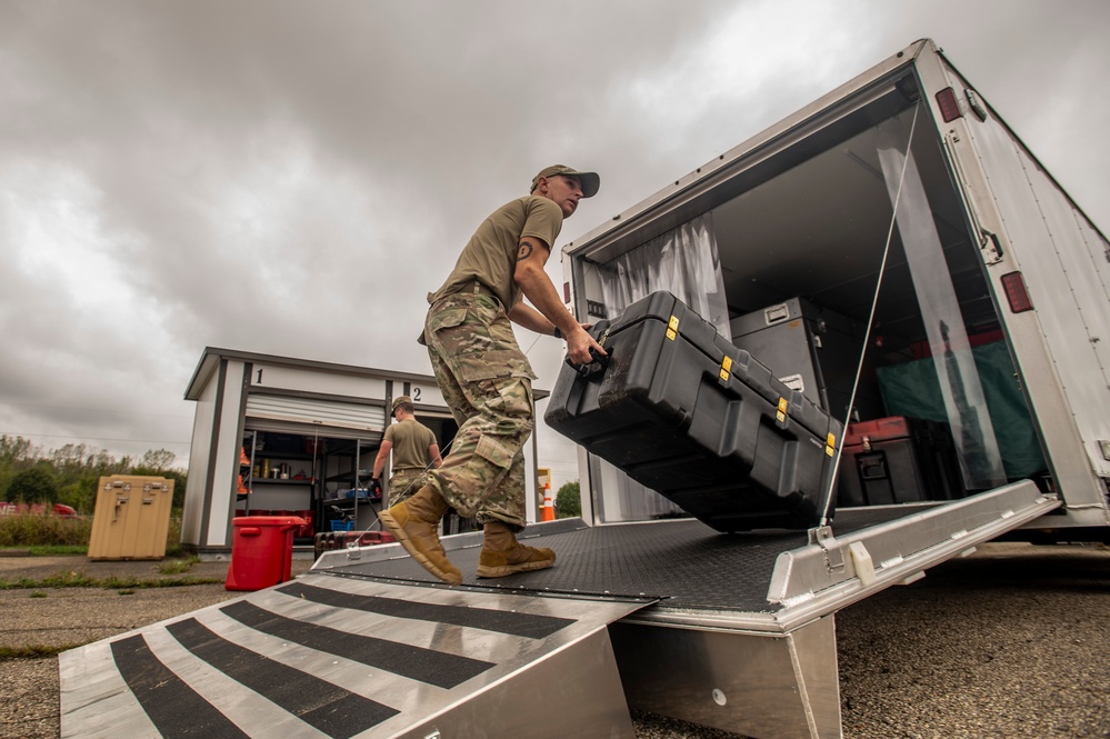 Ohio National Guard Airmen deploy to North Carolina to support Hurricane Helene recovery