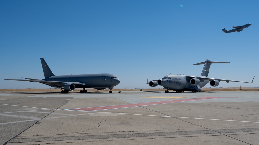 Travis AFB flight line