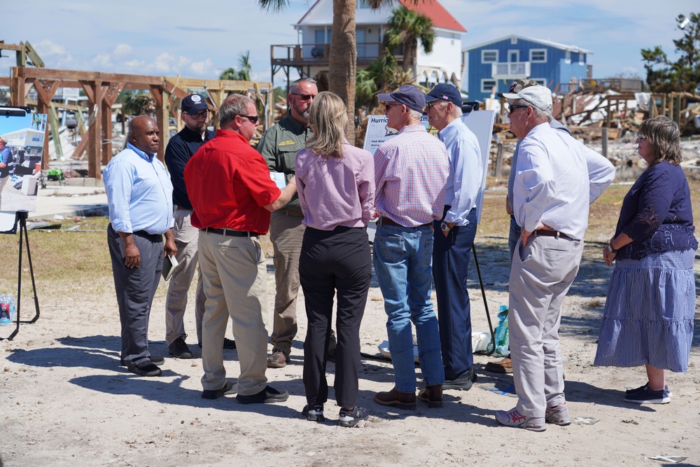 President Biden Tours Keaton Beach in the Aftermath of Hurricane Helene