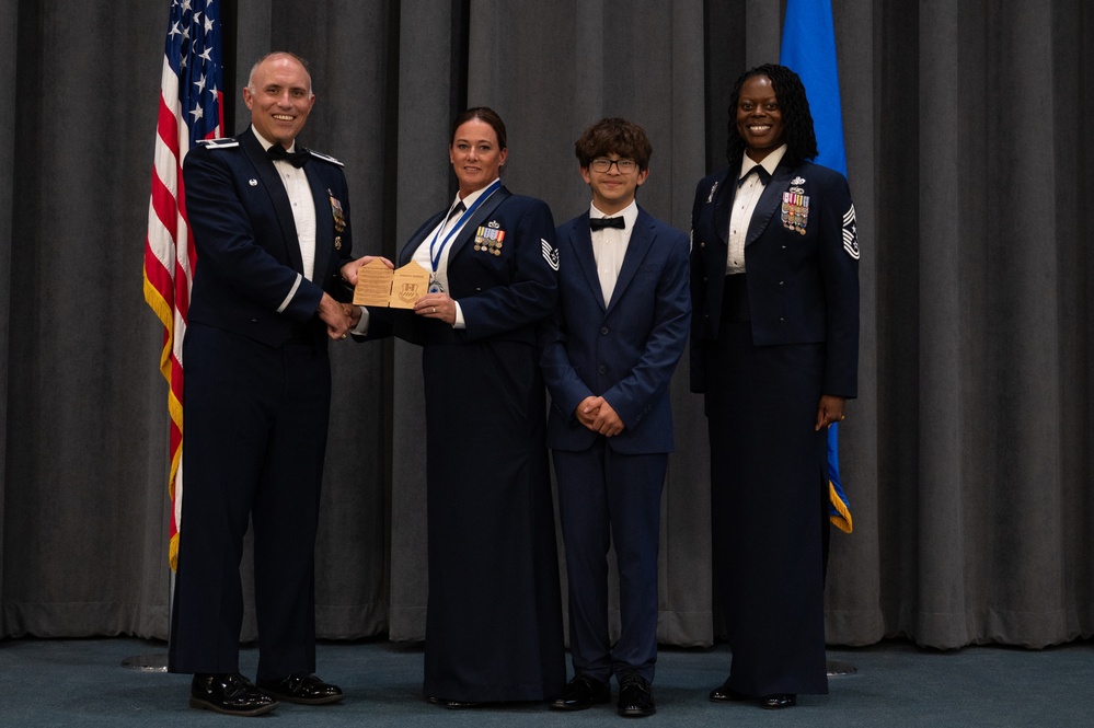 Barksdale SNCO Induction Ceremony, 2024