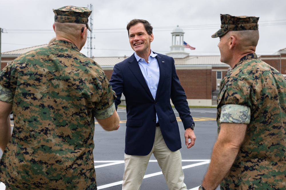 Secretary Grier Martin Visits MCB Camp Lejeune and MCAS New River