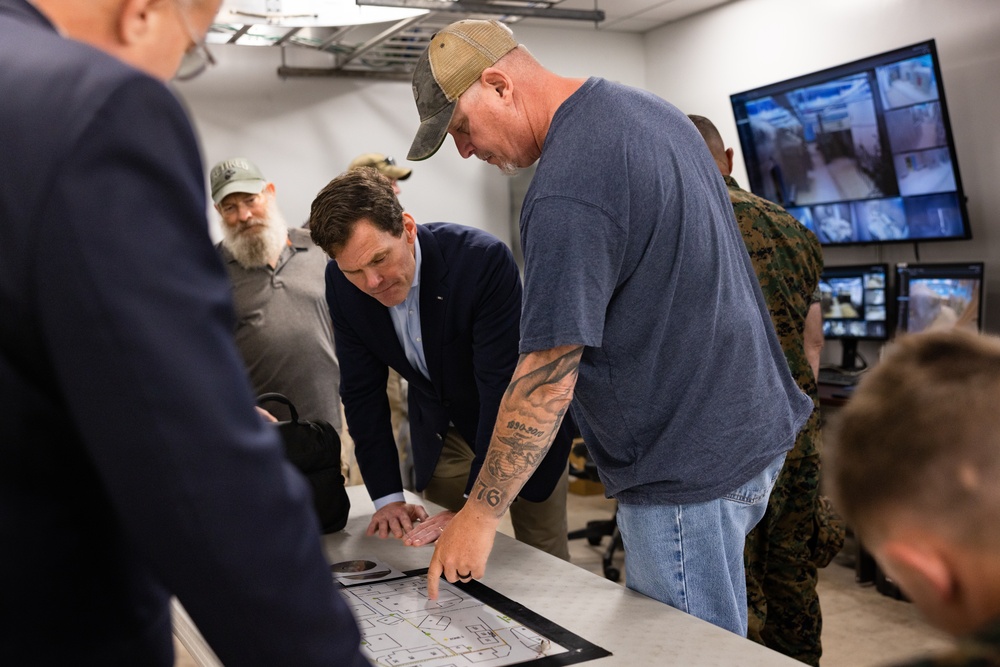 Secretary Grier Martin Visits MCB Camp Lejeune and MCAS New River