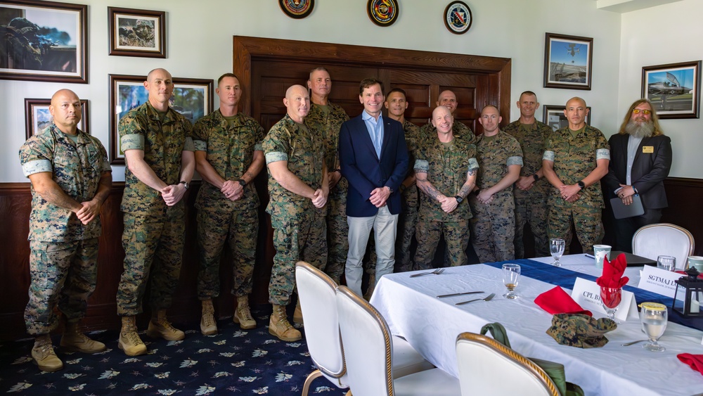 Secretary Grier Martin Visits MCB Camp Lejeune and MCAS New River