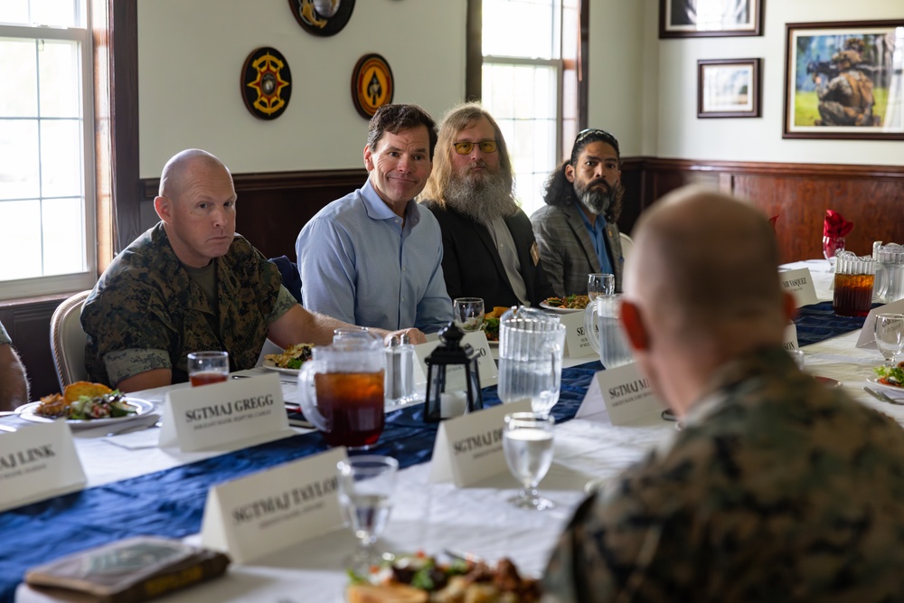 Secretary Grier Martin Visits MCB Camp Lejeune and MCAS New River