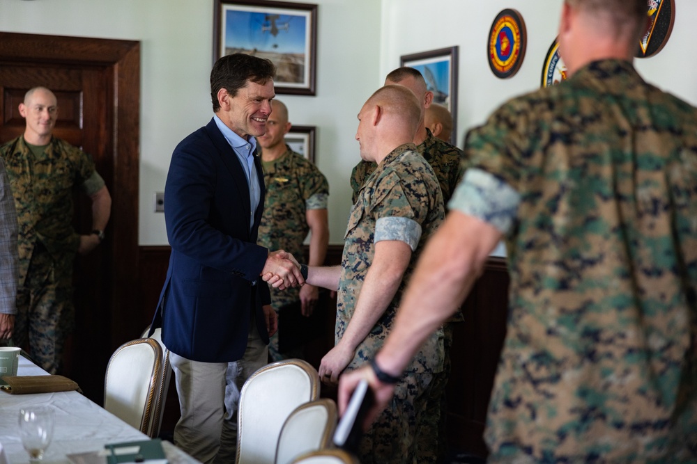 Secretary Grier Martin Visits MCB Camp Lejeune and MCAS New River