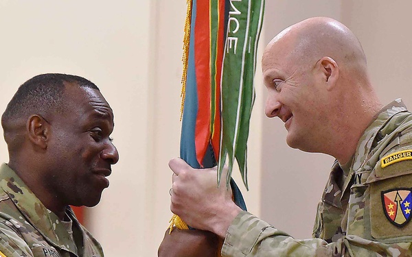 LOGCAP Support Brigade bids farewell to CSM, welcomes replacement