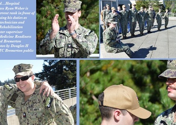 Frocked and Feted at NHB/NMRTC Bremerton