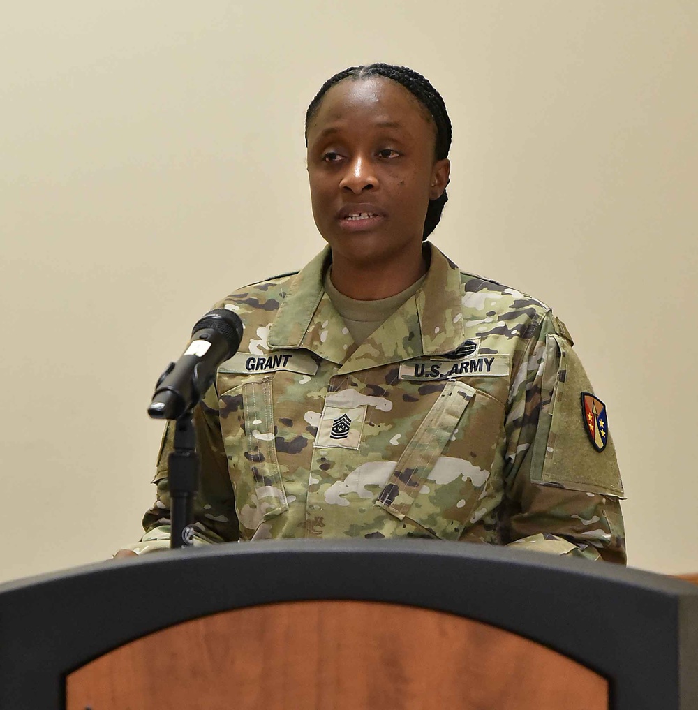 LOGCAP Support Brigade bids farewell to CSM, welcomes replacement