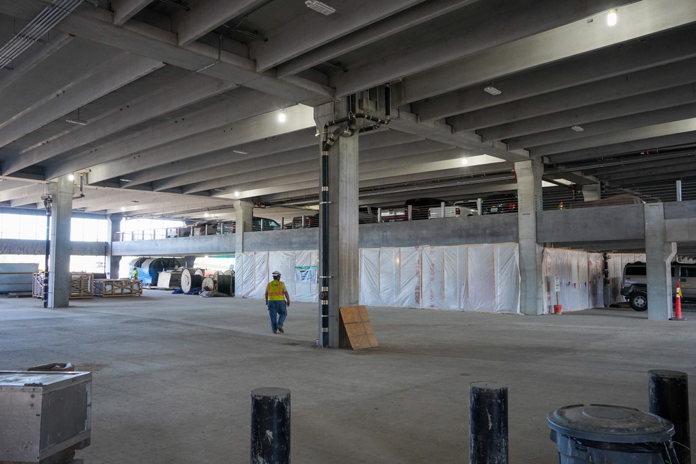 Construction continues at the Louisville VA Medical Center Oct. 2, 2024