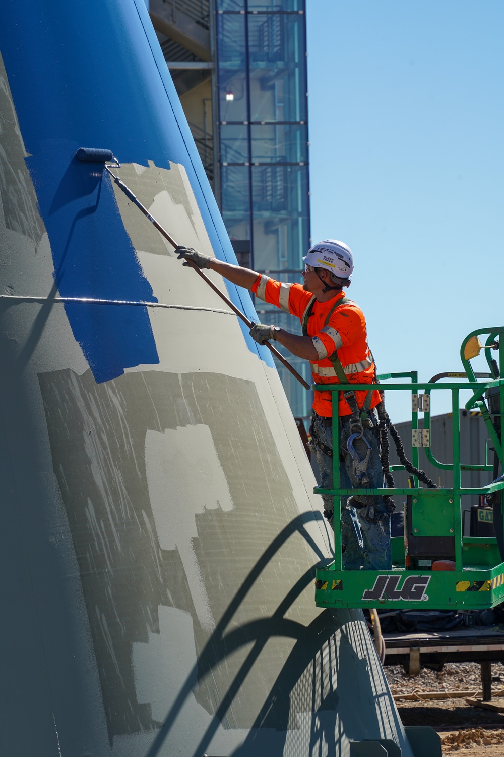 Construction continues at the Louisville VA Medical Center Oct. 3, 2024