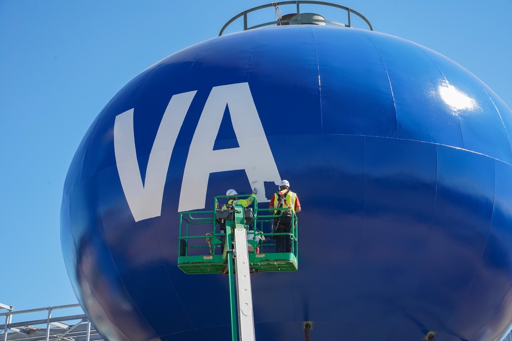 Construction continues at the Louisville VA Medical Center Oct. 3, 2024