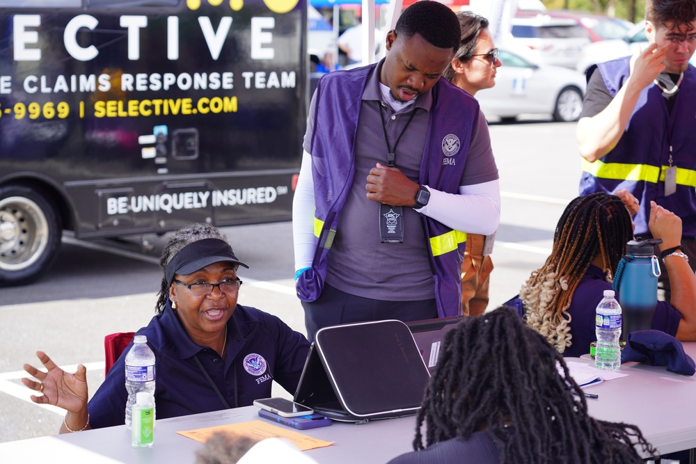 FEMA's Disaster Survivor Assistance teams Help the People of Greenville, SC