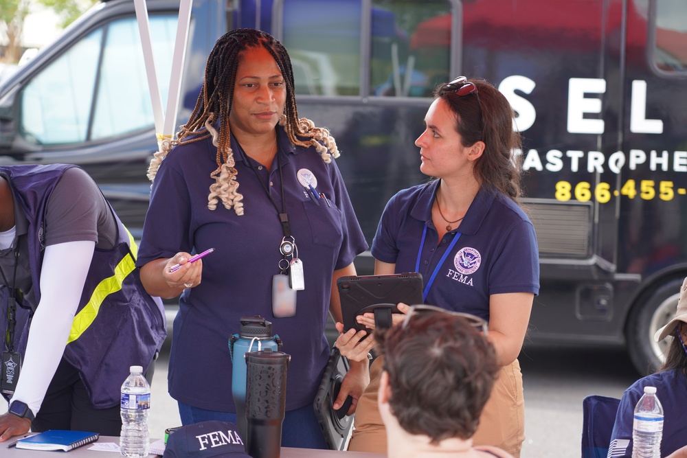 FEMA's Disaster Survivor Assistance teams Help the People of Greenville, SC