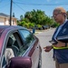 FEMA Disaster Survivor Assistance worker helps residents in hard-hit Rubonia, FL