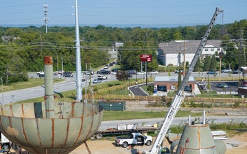 Construction continues at the Louisville VA Medical Center Aug. 23, 2024