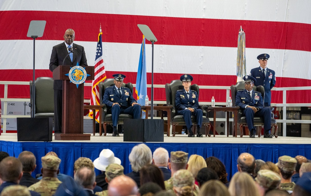 USTRANSCOM Change of Command