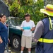 FEMA Disaster Survivor Assistance crew member helps survivors of Hurricane Helene