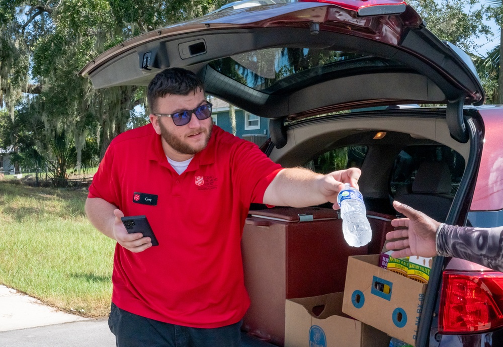 The Salvation Army Helps Hurricane Helene Survivors in Florida