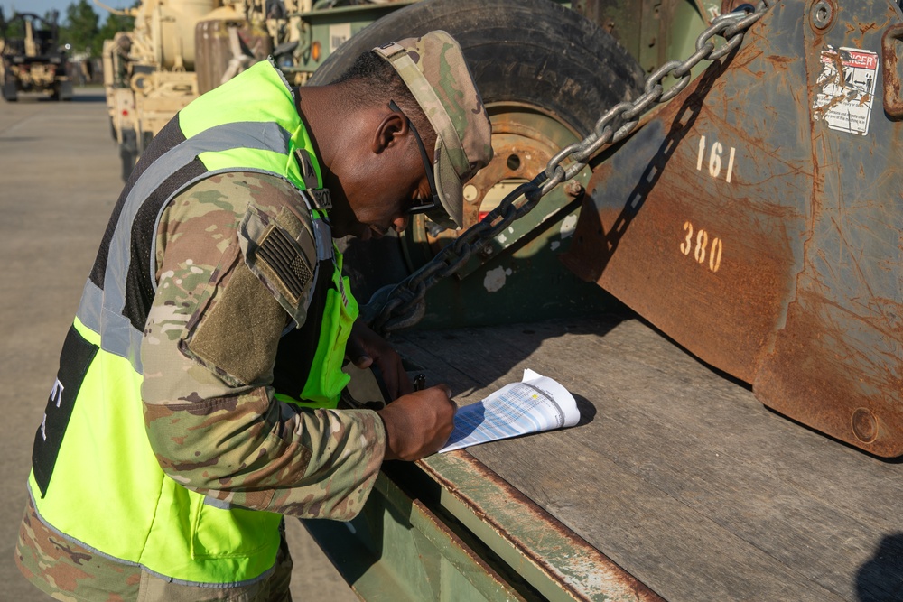 DoD Soldiers support the Hurricane Helene relief efforts