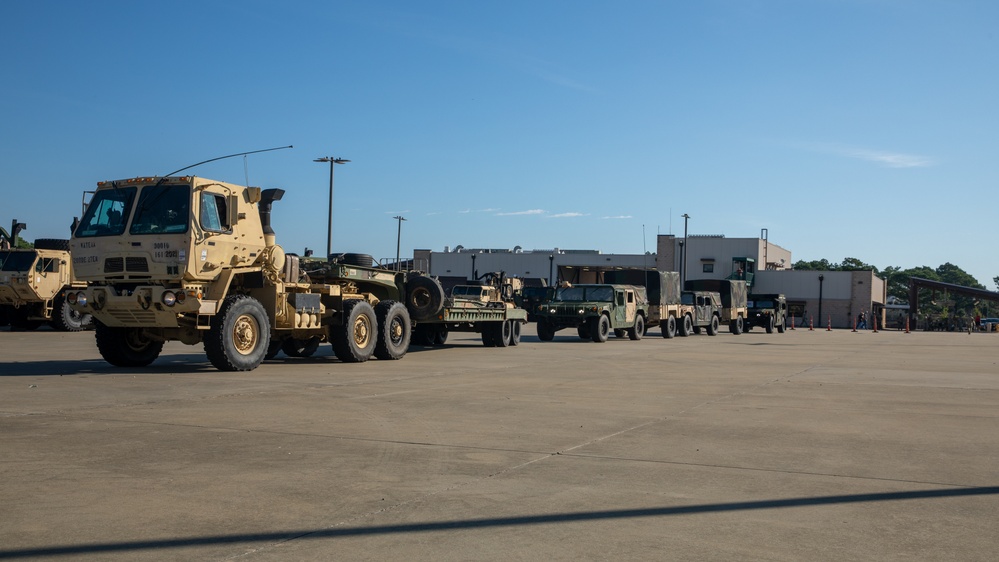 DoD Soldiers support the Hurricane Helene relief efforts