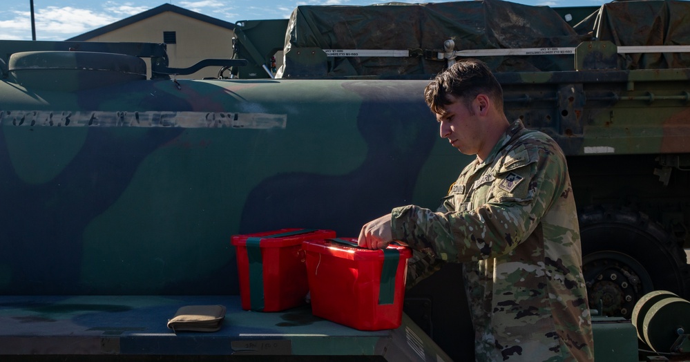 DoD Soldiers support the Hurricane Helene relief efforts