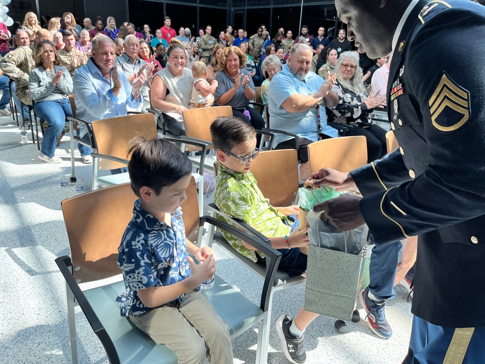 BACH’s Maj. Cannon Promoted to Lt. Col.