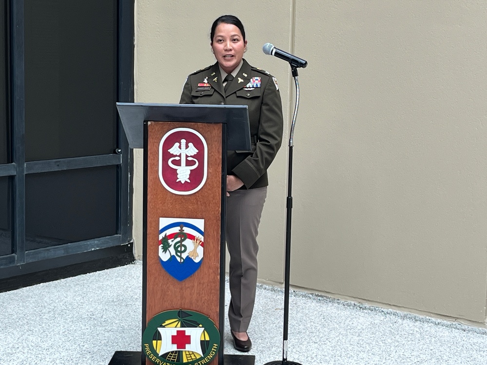 BACH’s Maj. Cannon Promoted to Lt. Col.