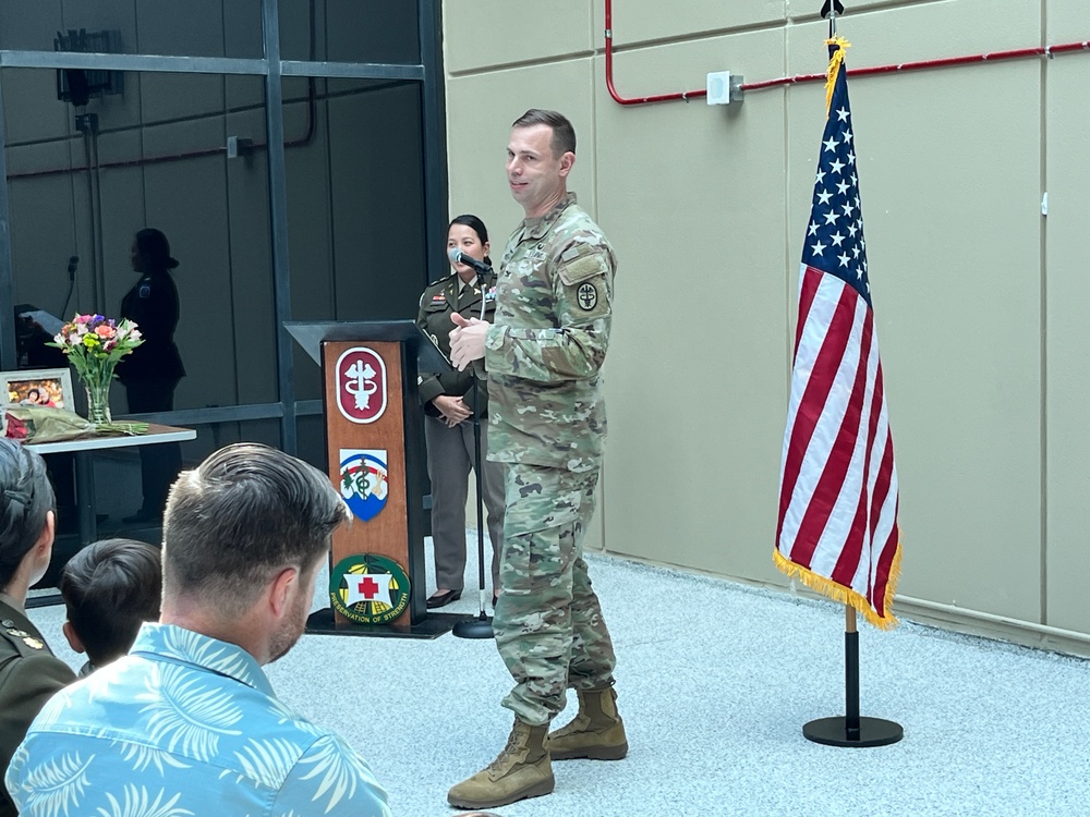 BACH’s Maj. Cannon Promoted to Lt. Col.
