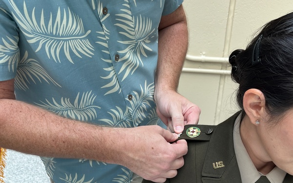 BACH’s Maj. Cannon Promoted to Lt. Col.