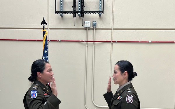 BACH’s Maj. Cannon Promoted to Lt. Col.